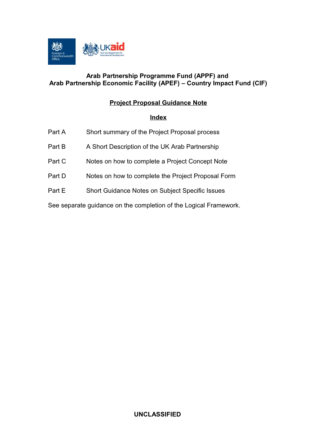 APPF Form Guidance Note