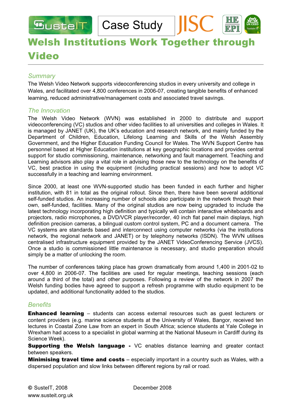 Case PC Power Management at the University of York