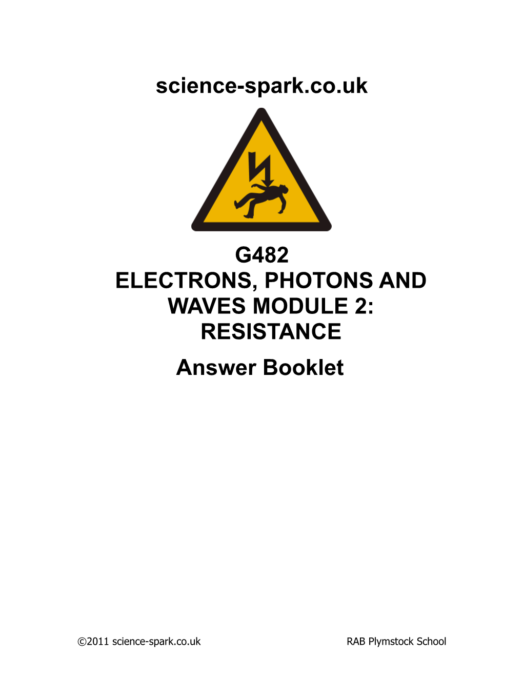Lesson 8 Notes – Voltage And Potential Difference