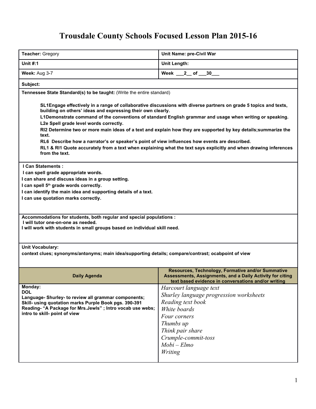 Lesson Plan Template s33