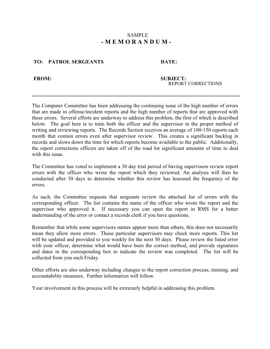 City of Coral Gables Memo Form