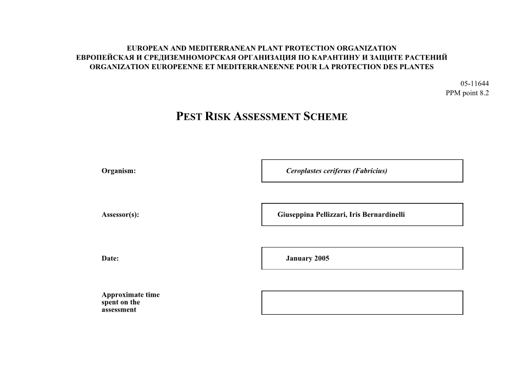 European and Mediterranean Plant Protection Organization s19