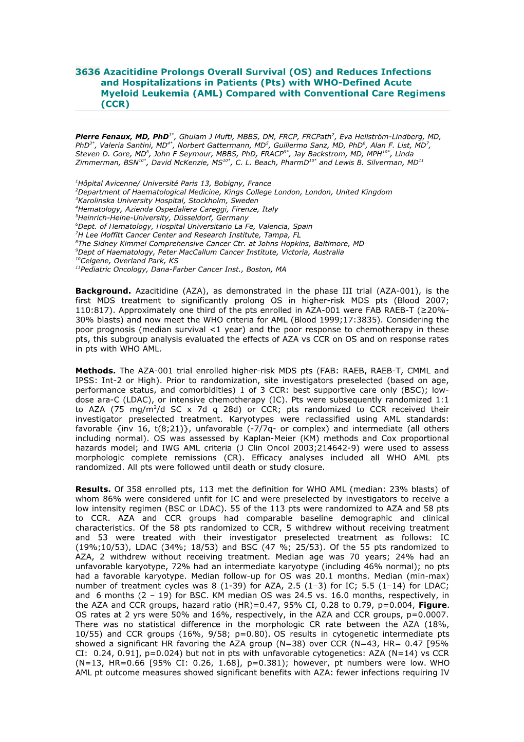 3291 Treatment of High-Risk (HR) Philadelphia Chromosome-Negative (Ph-) Adult Acute