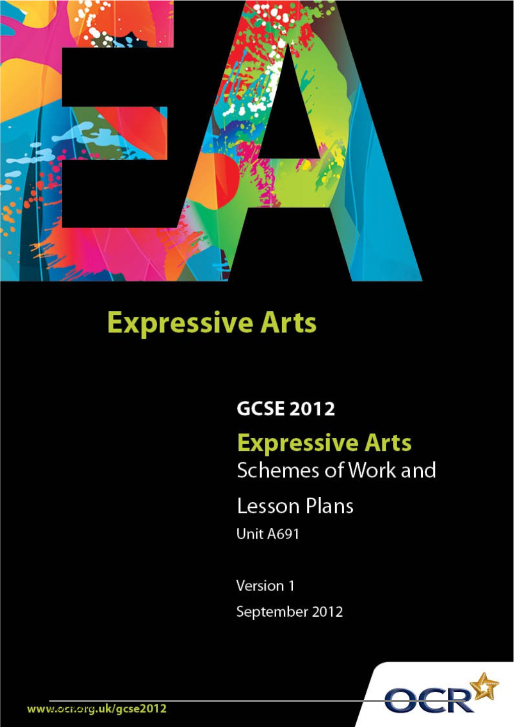 OCR GCSE Expressive Arts (Linear 2012) 3 of 18