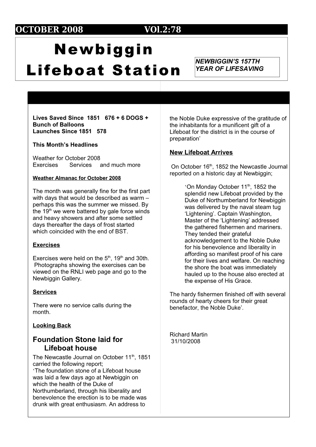 2 Newbiggin Lifeboat Station - 2 s2