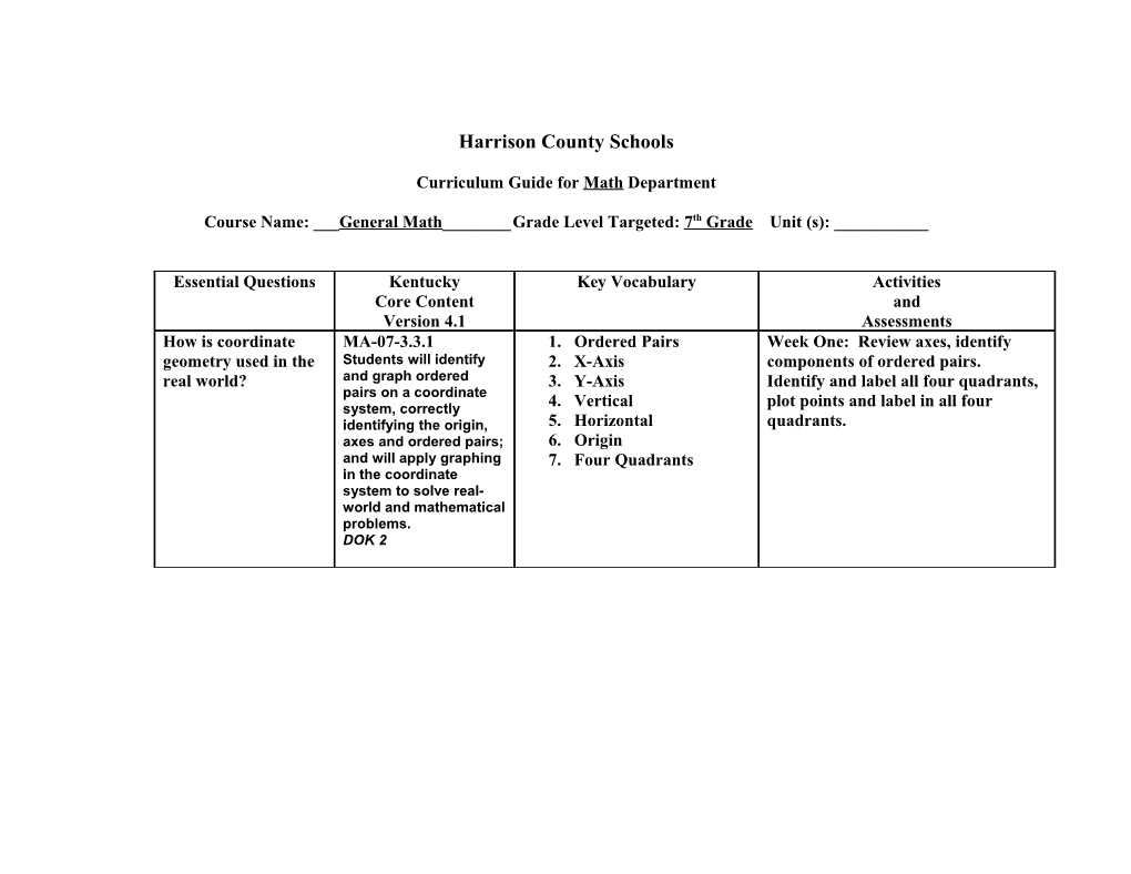 HCMS Curriculum Mapping s3