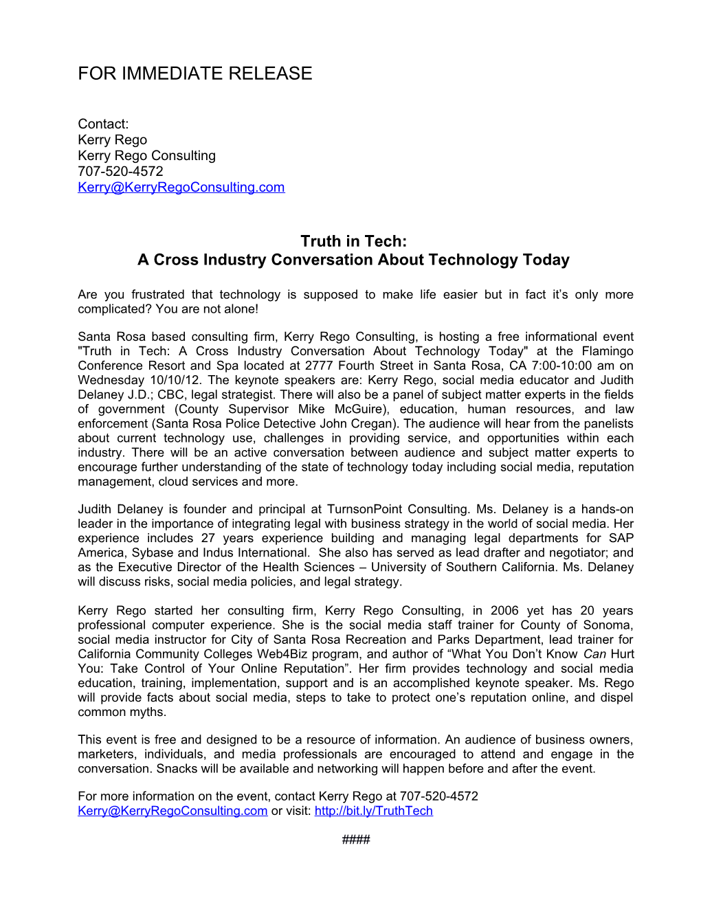 A Cross Industry Conversation About Technology Today