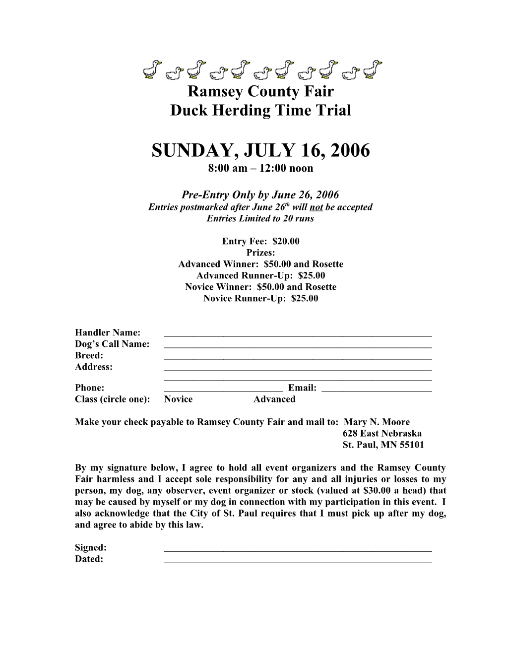Ramsey County Fair