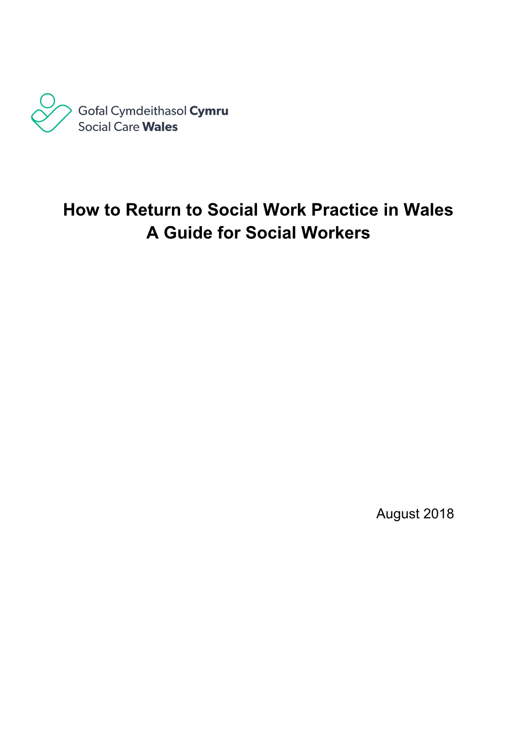 How to Return to Social Work Practice in Wales