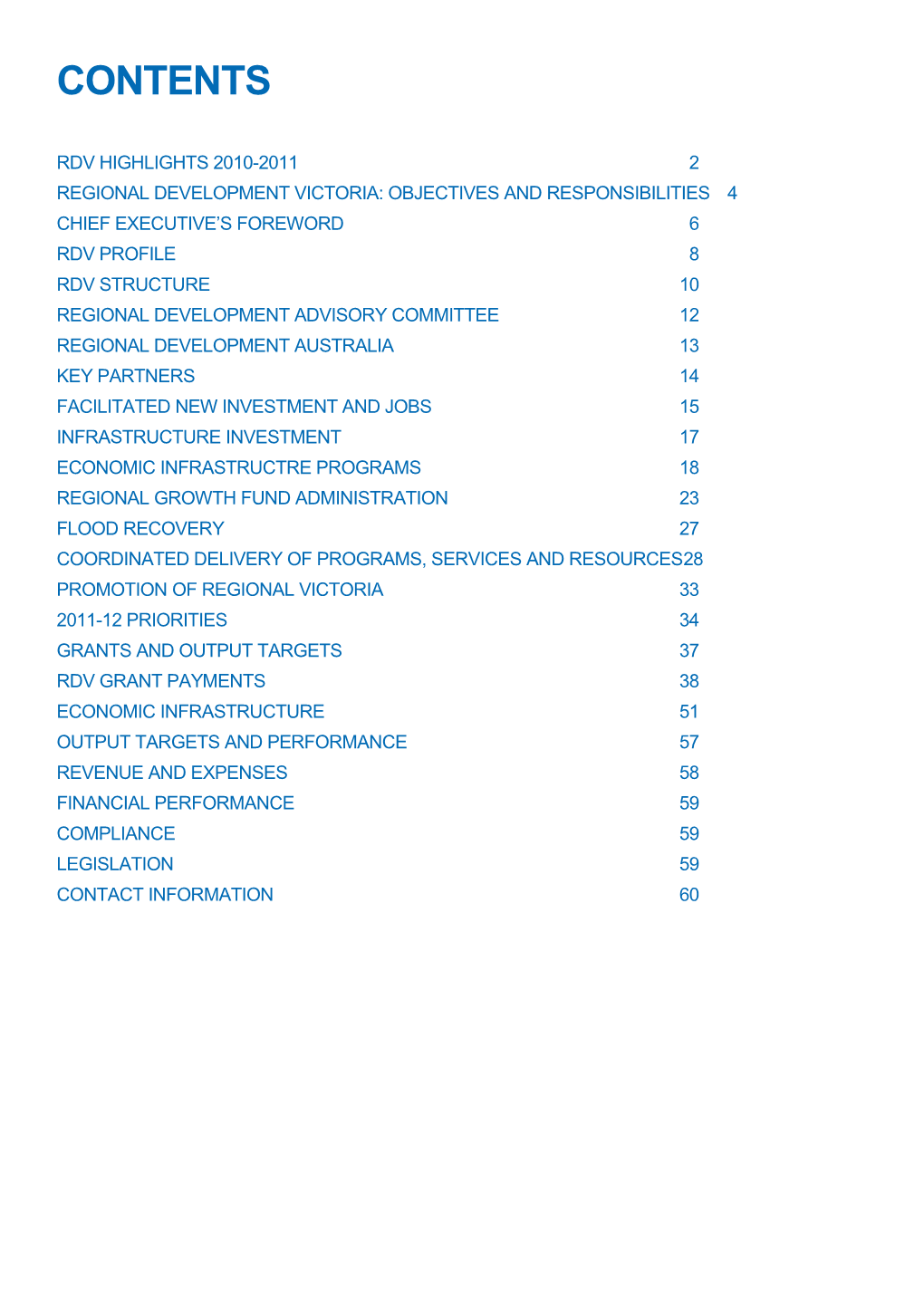 RDV Annual Report 2010-2011