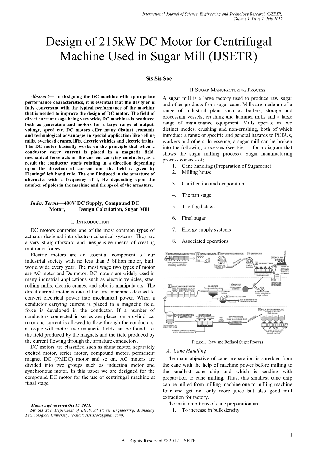 International Journal of Science, Engineering and Technology Research (IJSETR)