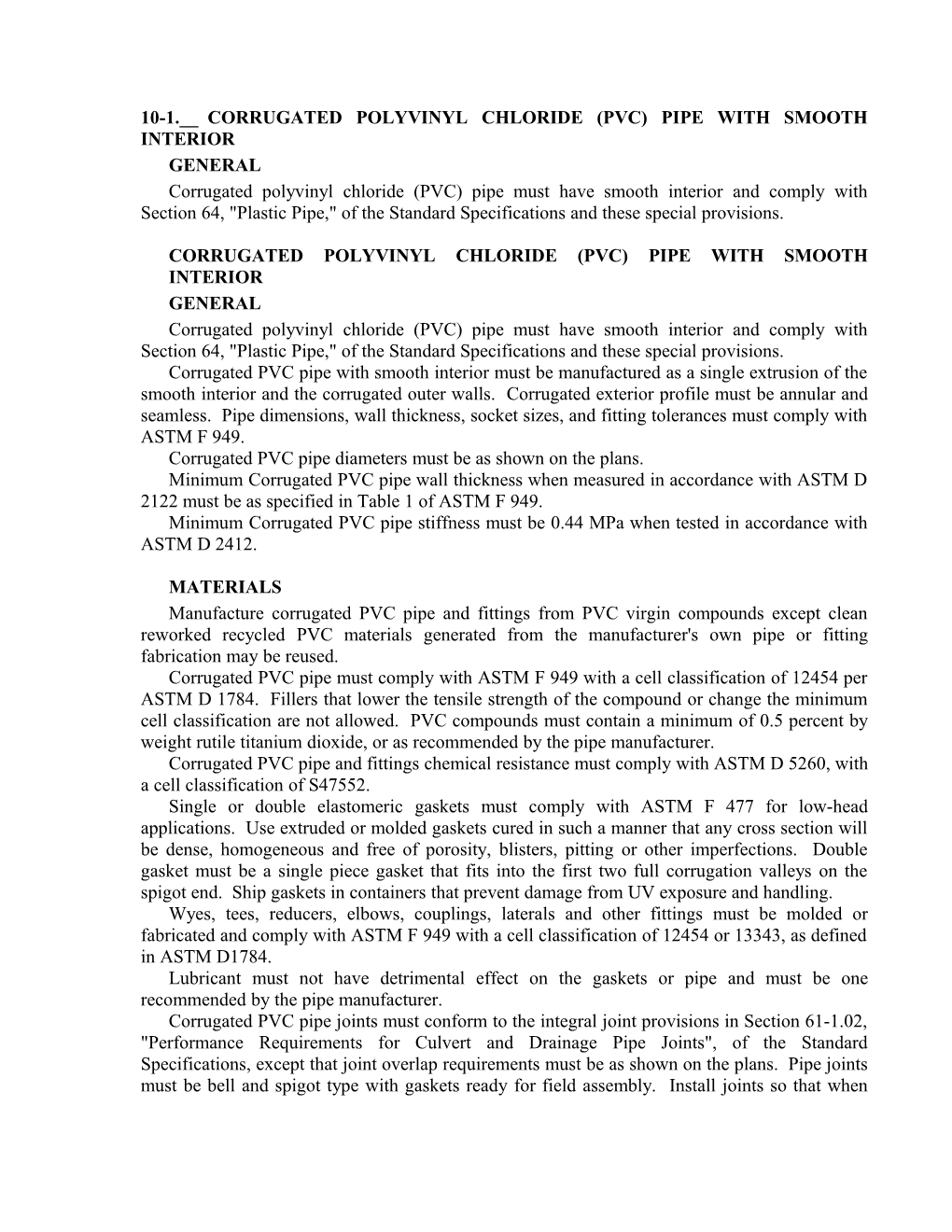 Use with Standard Plan A62F and NSP D97I