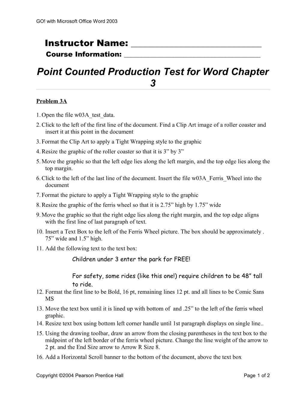 Word Chapter 3A PCPT