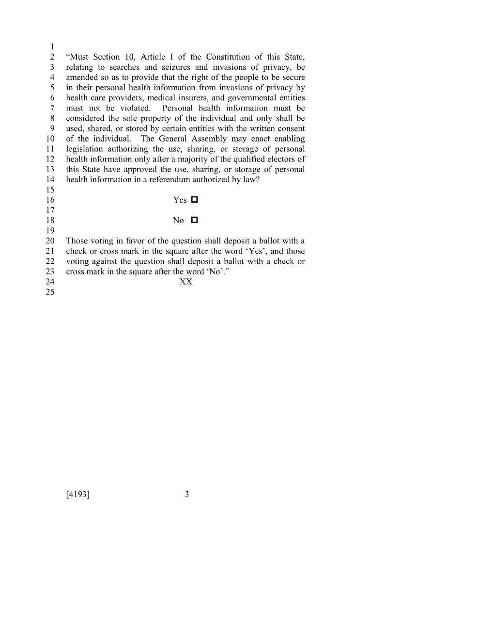 2011-2012 Bill 4193: Searches, Seizures, and Invasions of Privacy - South Carolina Legislature