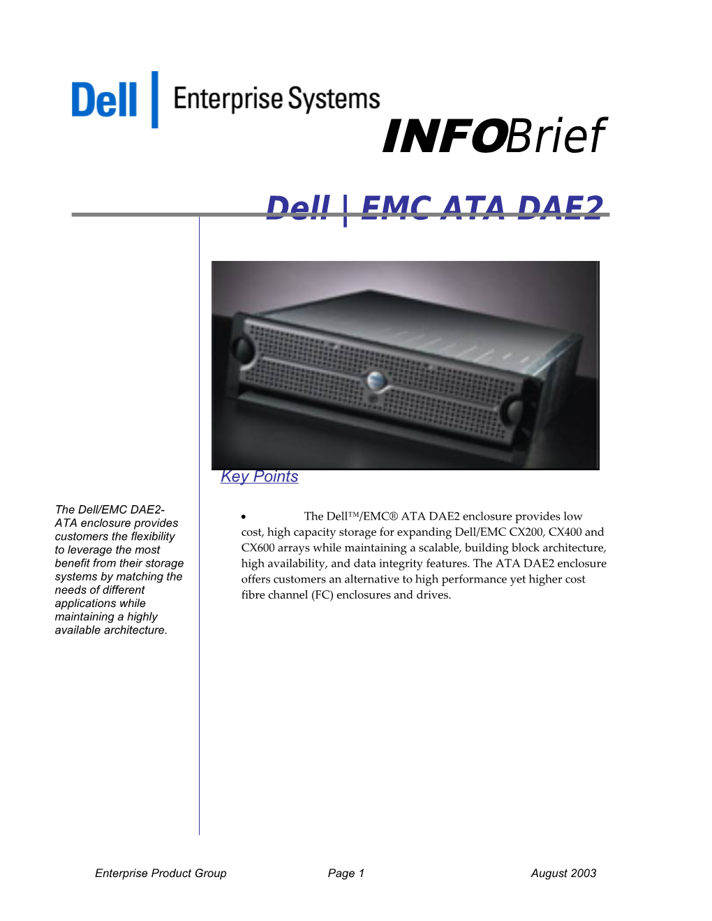 Dell EMC ATA DAE2