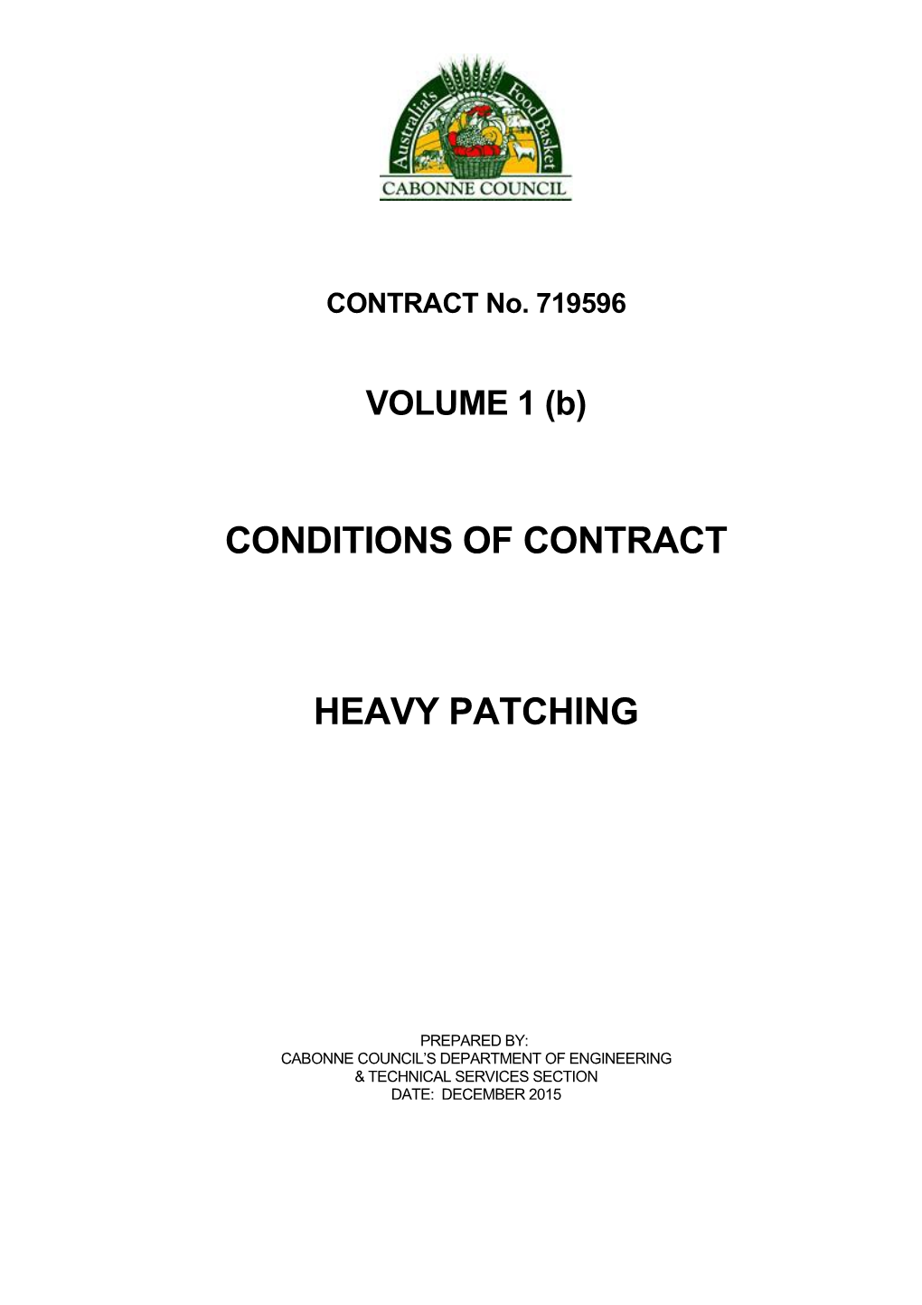 Conditions of Contract s1
