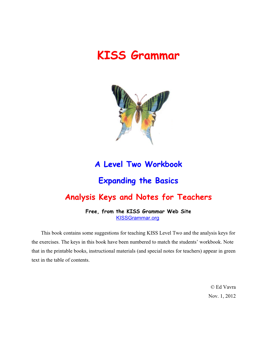A Level Two Workbook