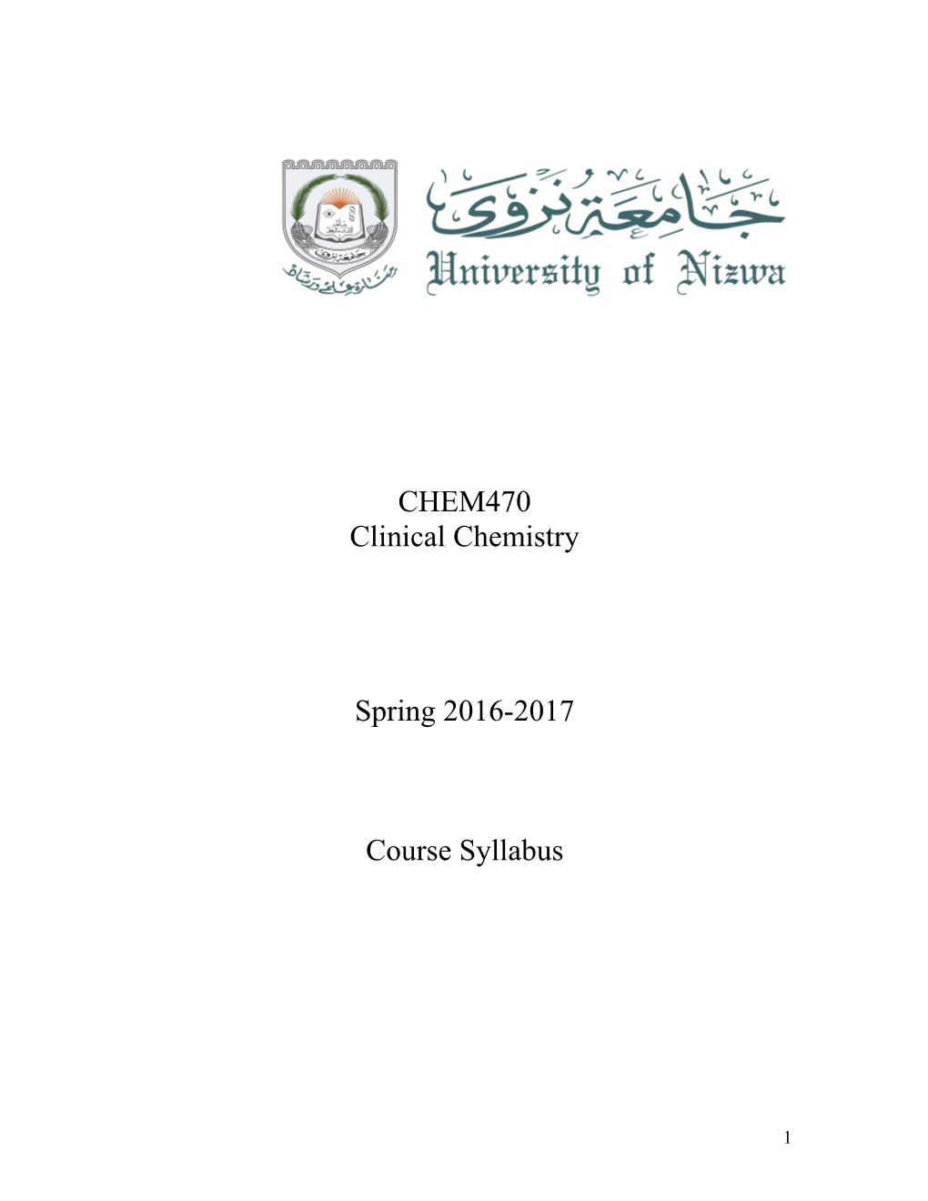 Clinical Chemistry s1