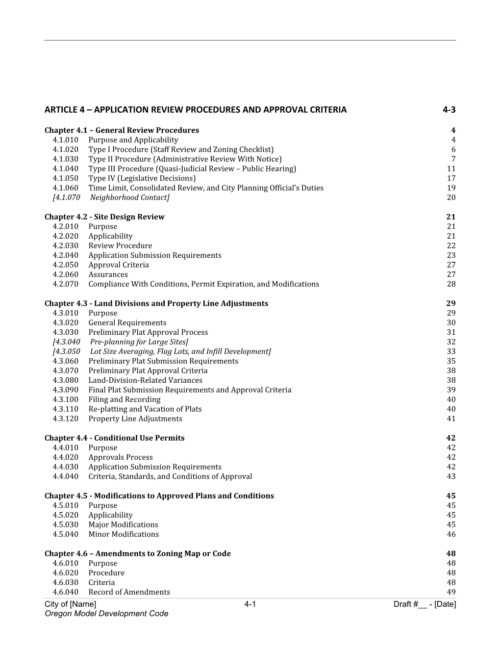 Article 4 Application Review Procedures and Approval Criteria 4-3