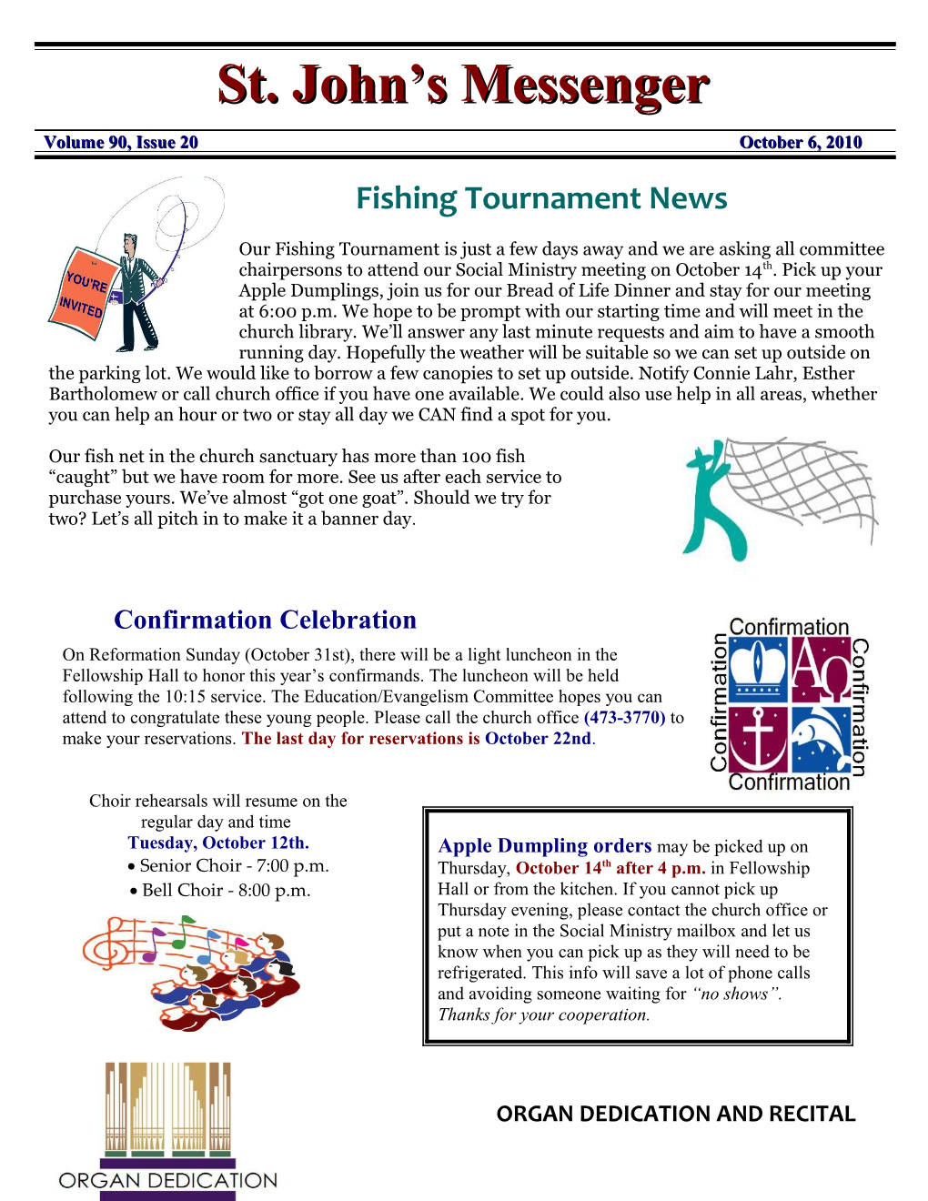 Fishing Tournament News