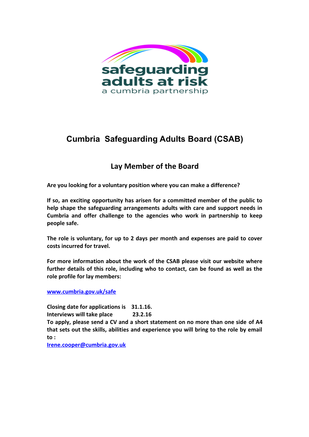 Blackburn with Darwen Local Safeguarding Children Board (LSCB)