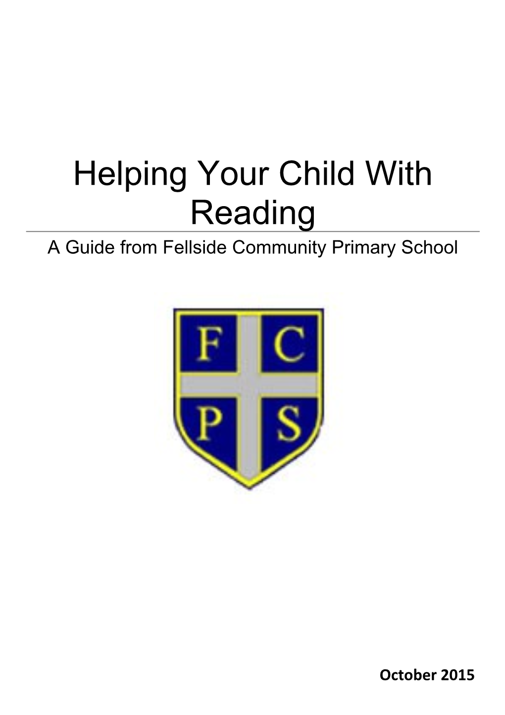 Helping Your Child with Reading