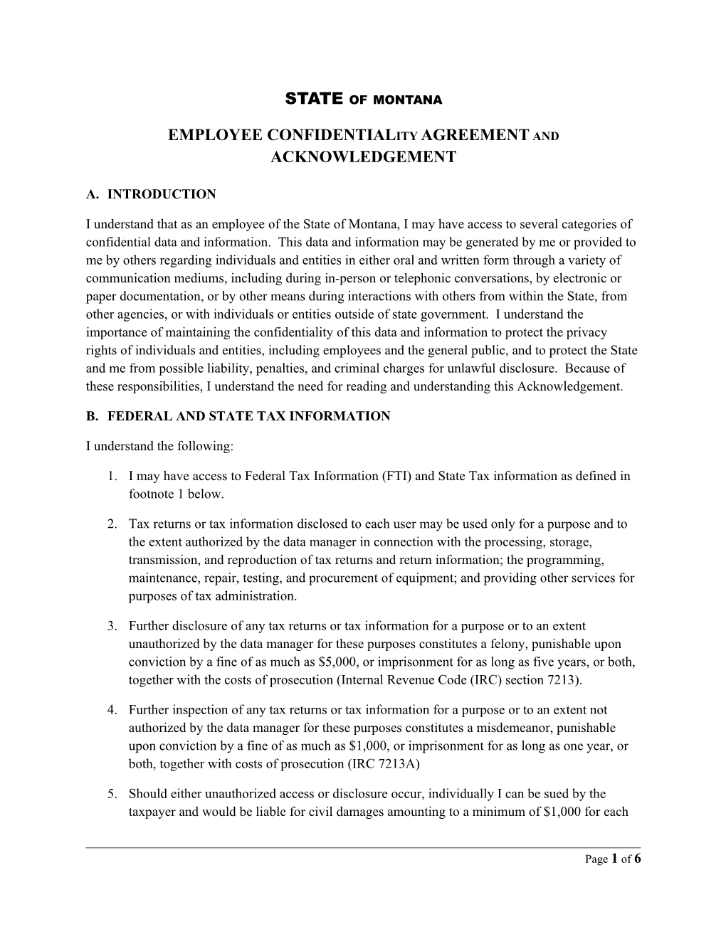 EMPLOYEE Confidentiality AGREEMENT And s1