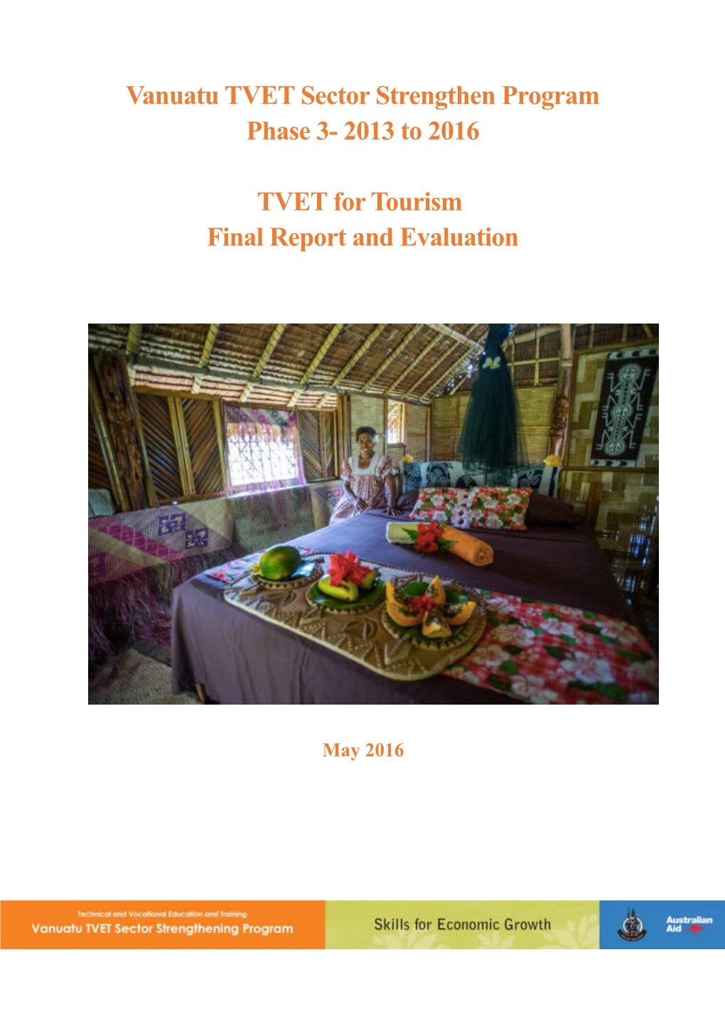 Vanuatu TVET Sector Strengthen Program