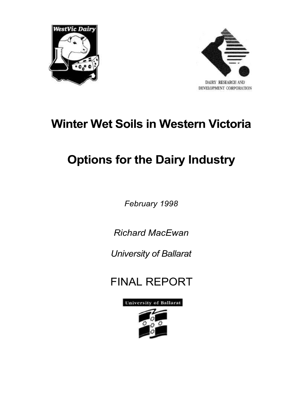Options for the Dairy Industry
