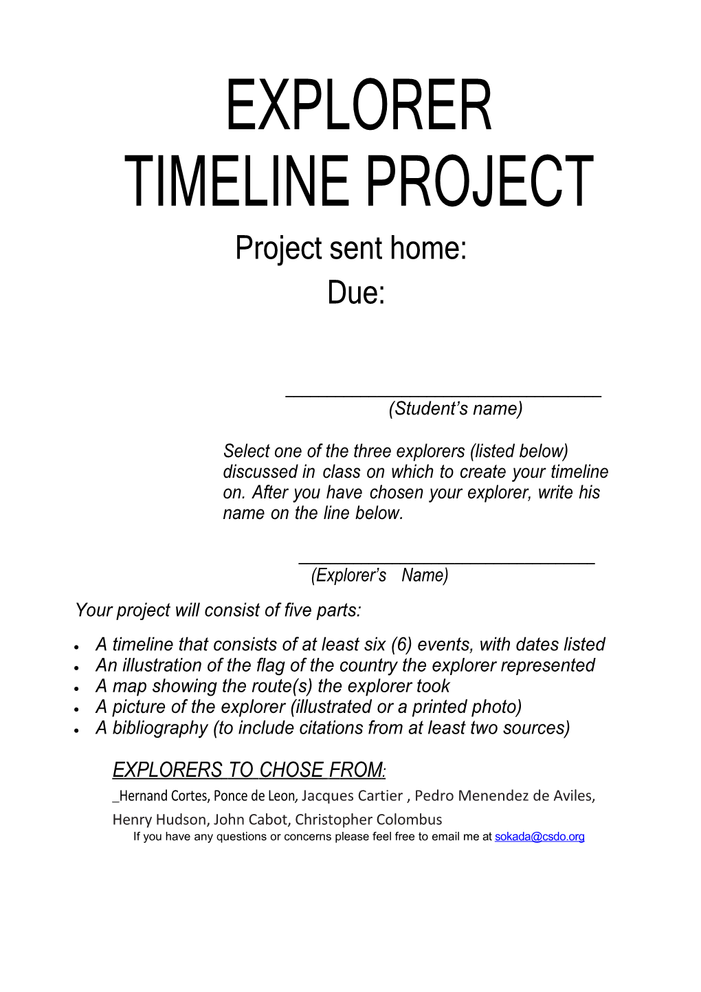 Explorer Timeline Project 8993147.Pub