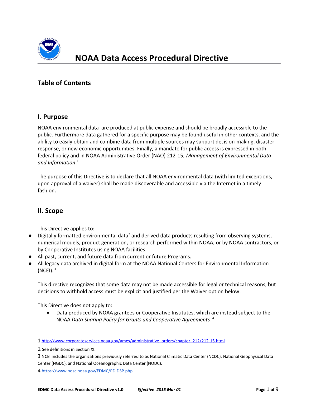 Data Access PD - DRAFT 2014 V0.3.1