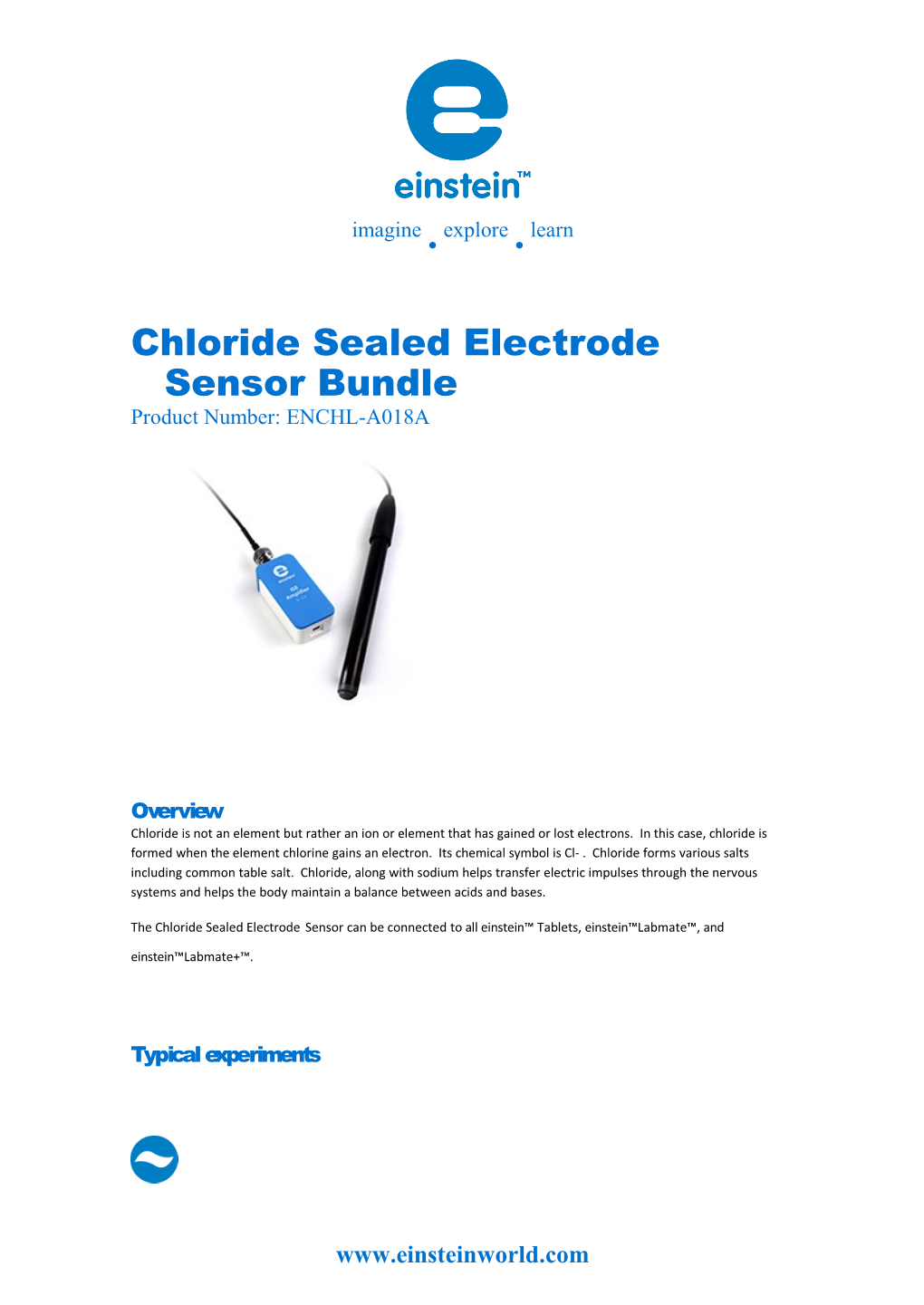 Chloride Sealed Electrode Sensor Bundle