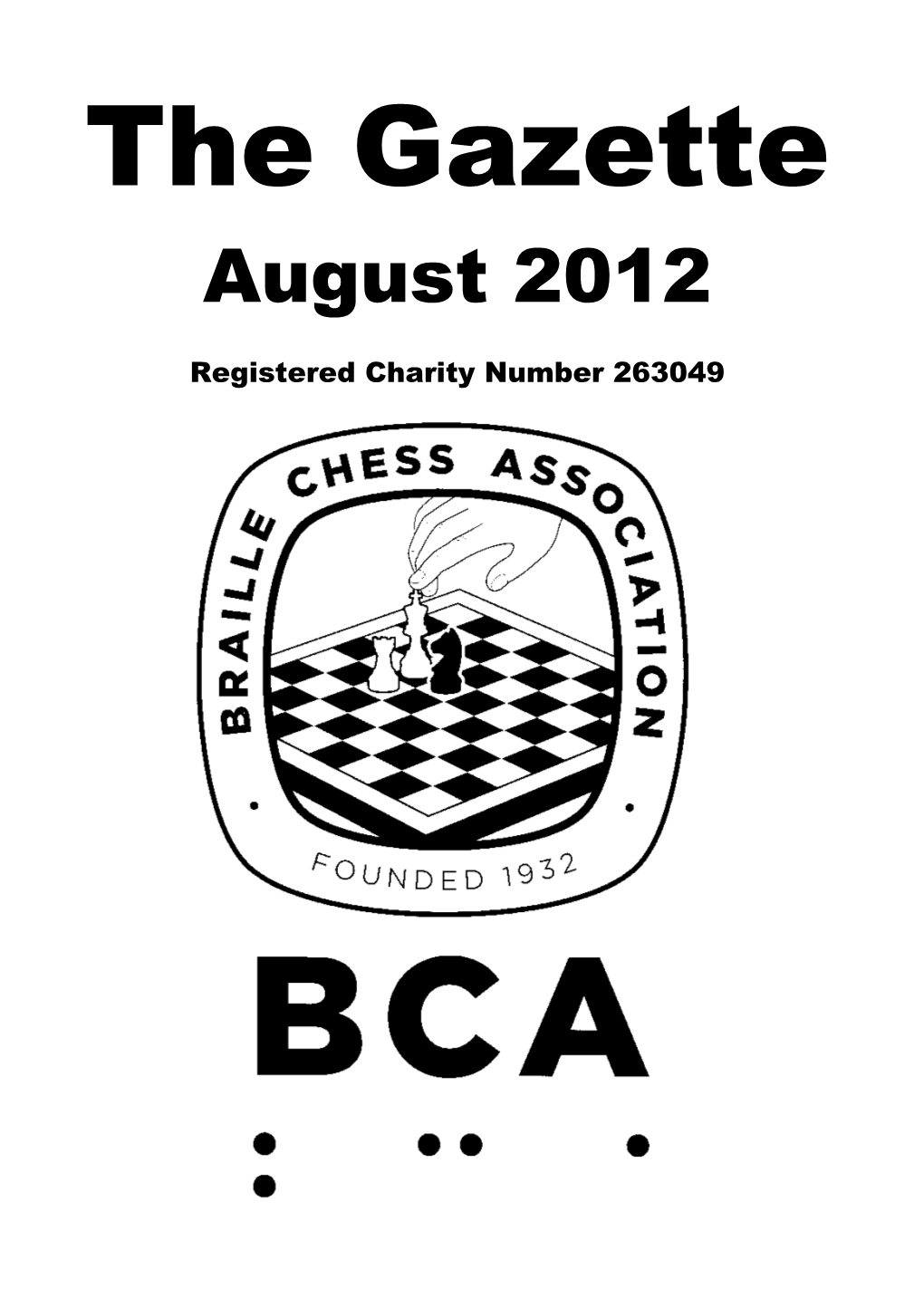 BCA Website Address: Email