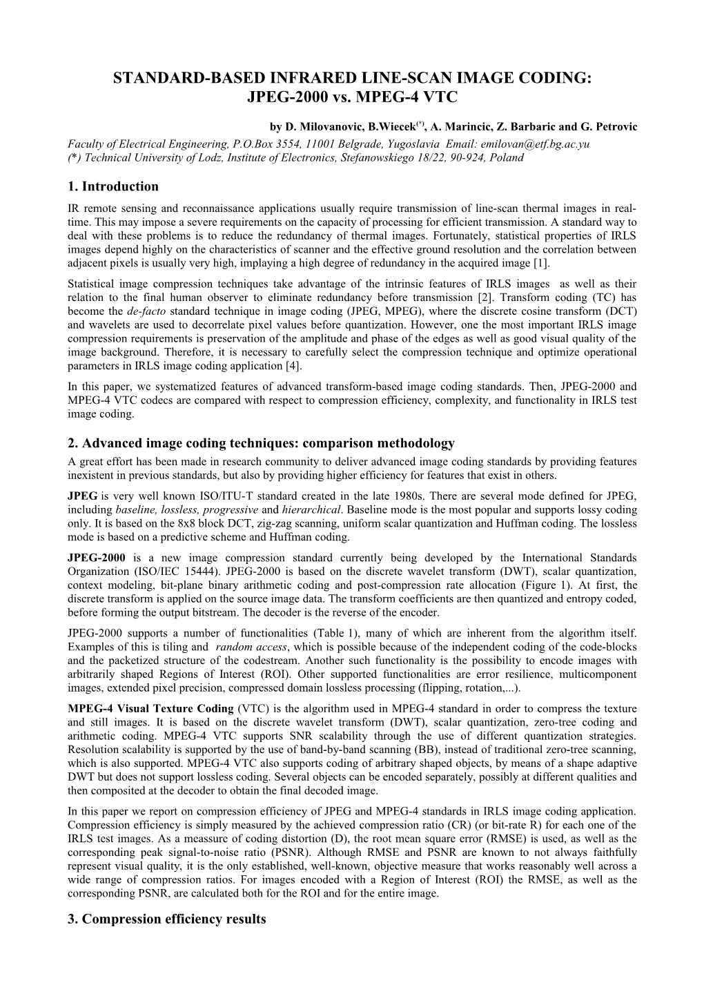 Computer Generation of Thermal Images and Analysis of Line-Scanning Effects