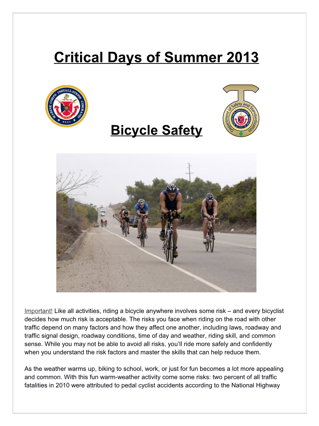 Critical Days of Summer 2013 s1