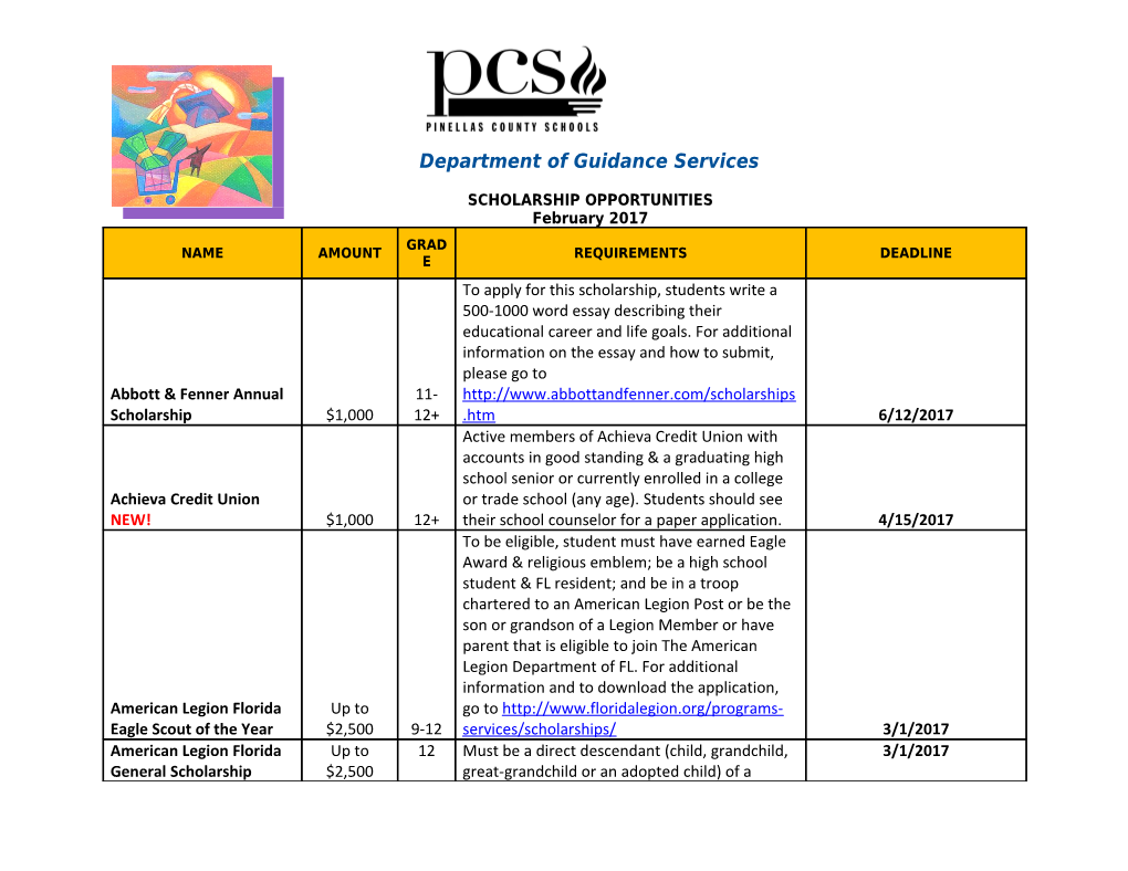 Department of Guidance Services s2
