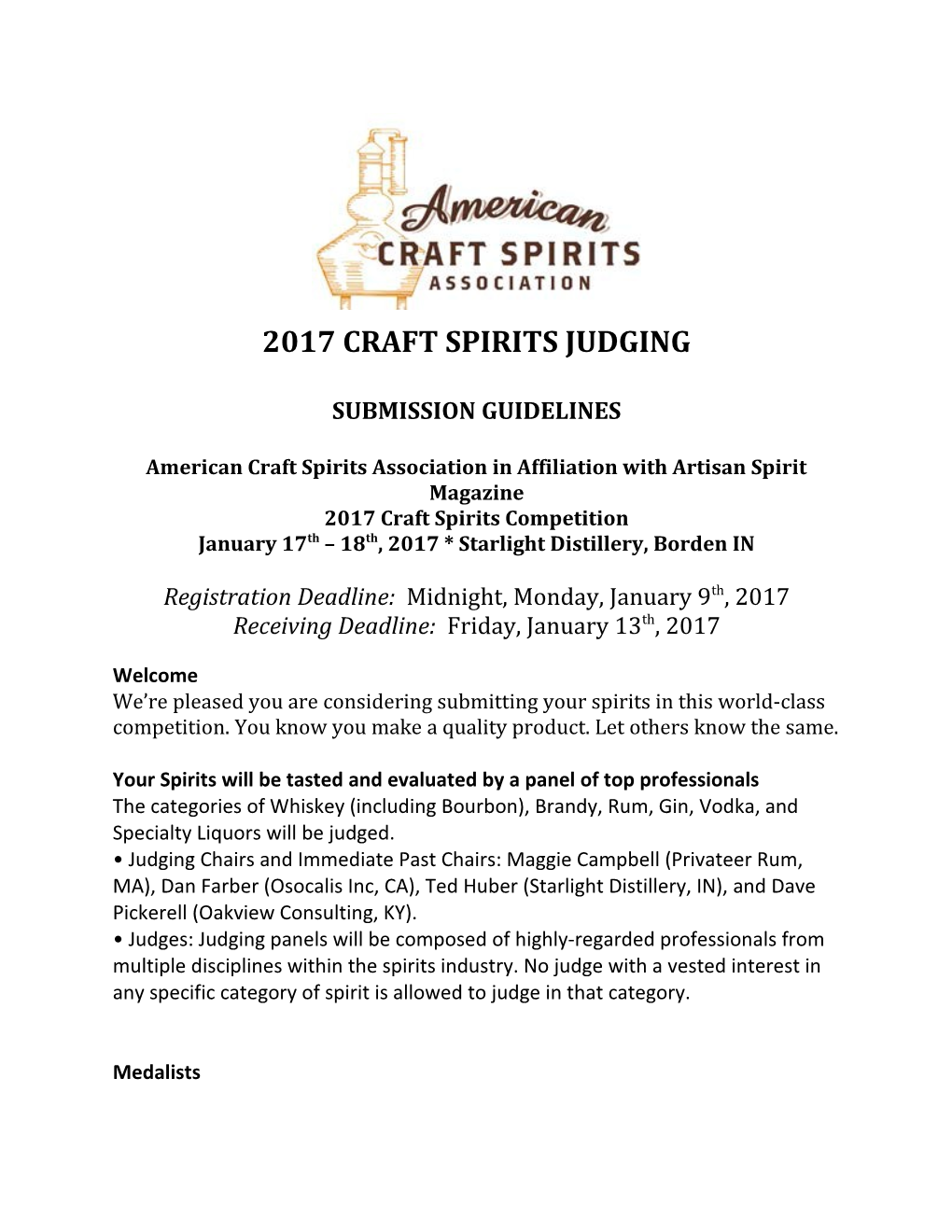 American Craft Spirits Association in Affiliation with Artisan Spirit Magazine
