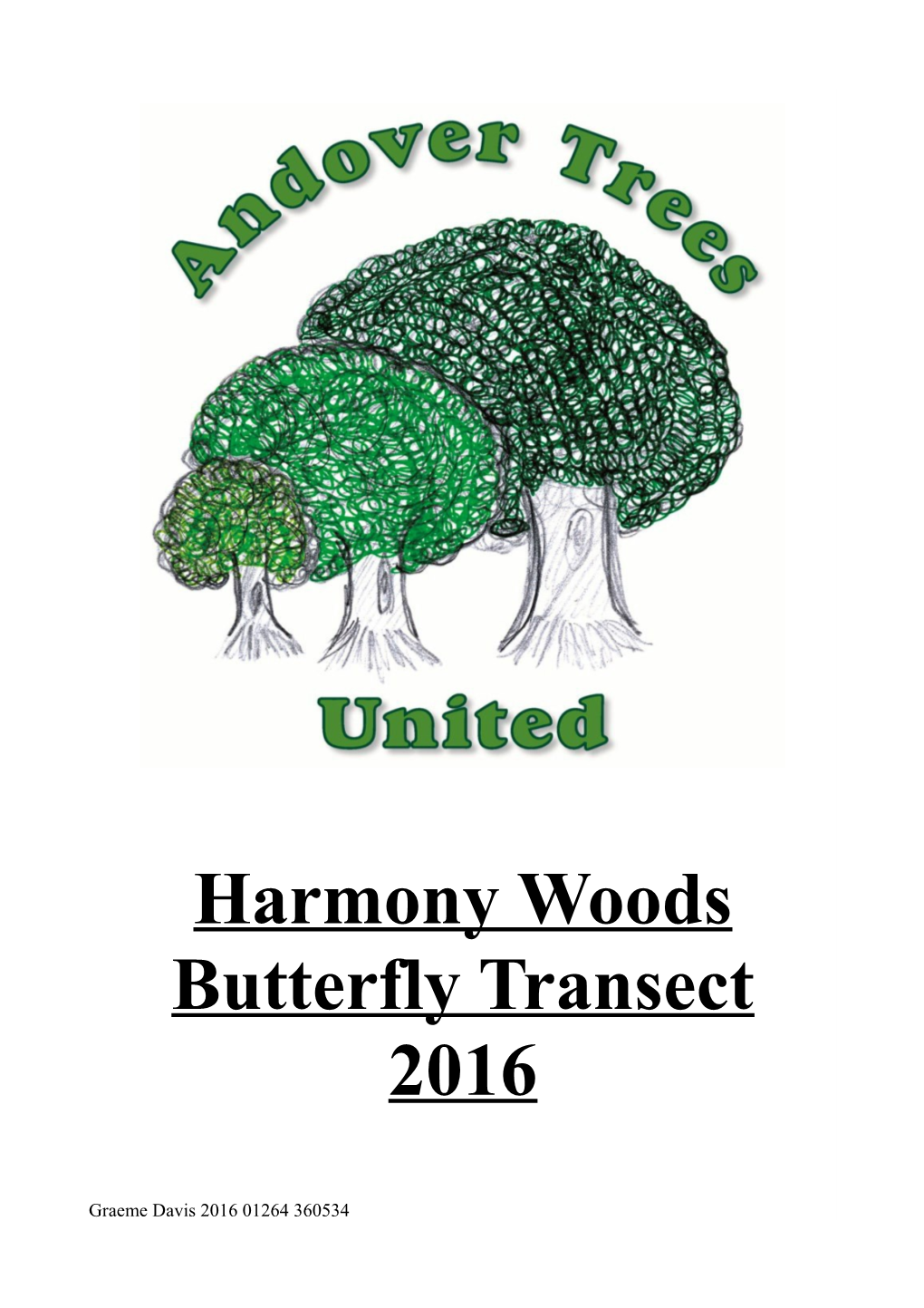 Harmony Woods Butterfly Transect 2016