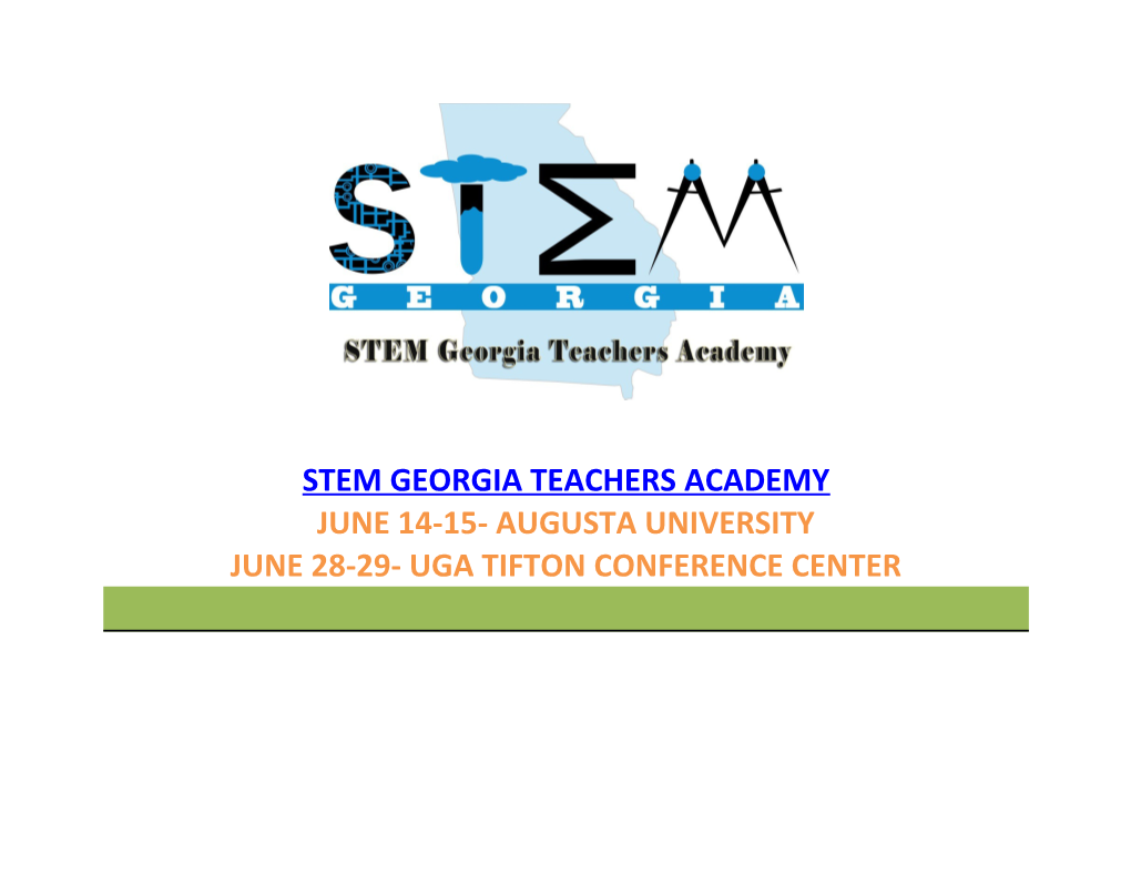 Spring/Summer 2016 STEM Opportunities for Teachers and Students