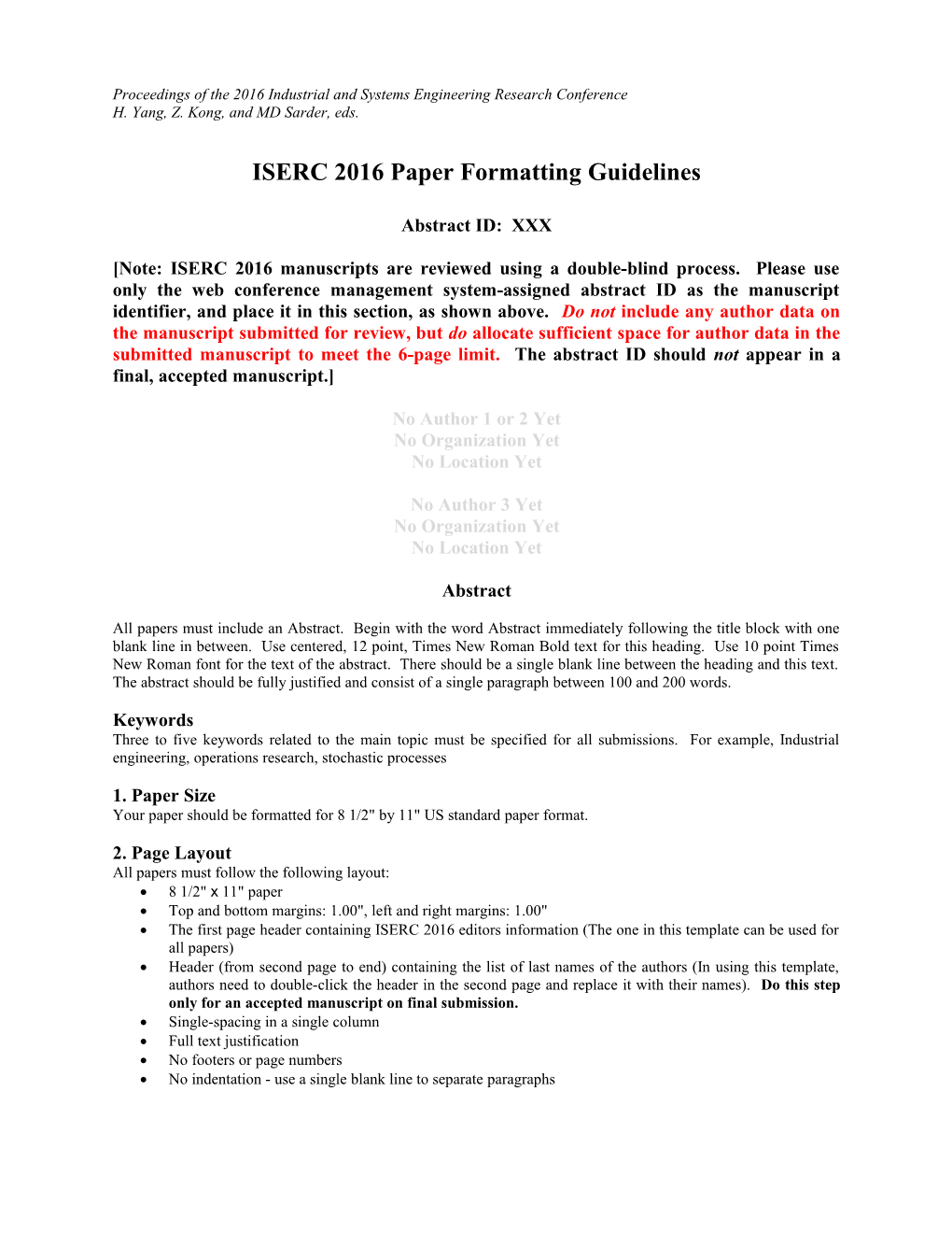 IERC 2012 Paper Formatting Guidelines