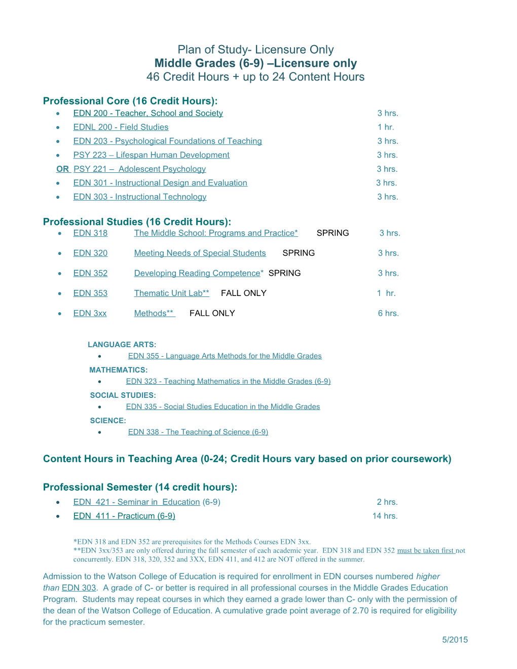 Special Education- General Curriculum