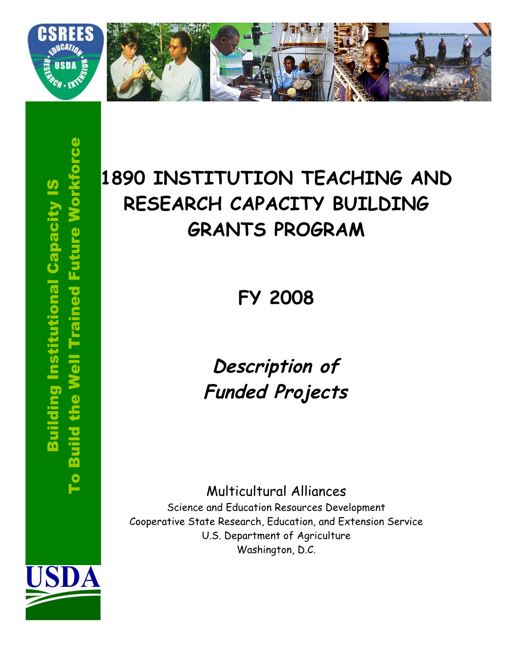 1890 Institution Teaching and Research Capacity Building Grants Program