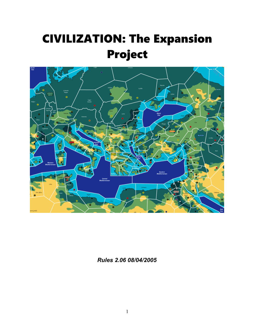 Civilizarion: the Expansion Project