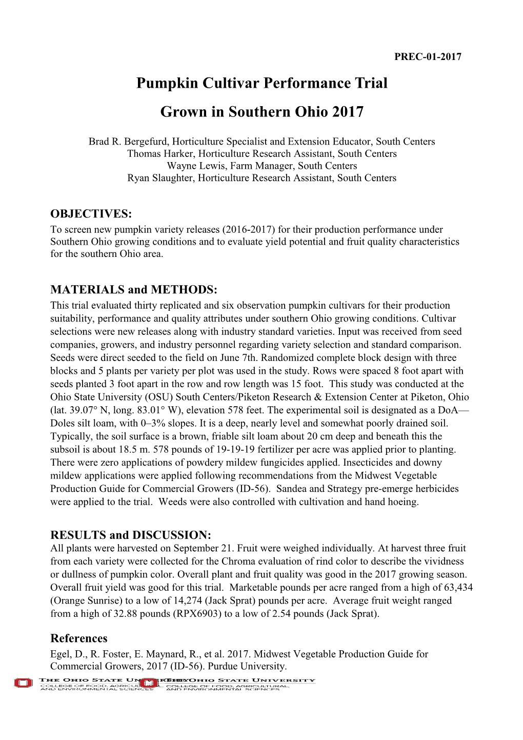 Evaluation of Foliar Fungicides on Wheat