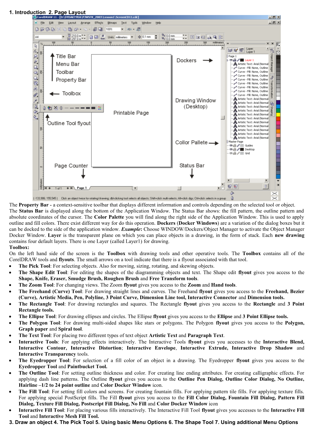 Corel Draw Version 8