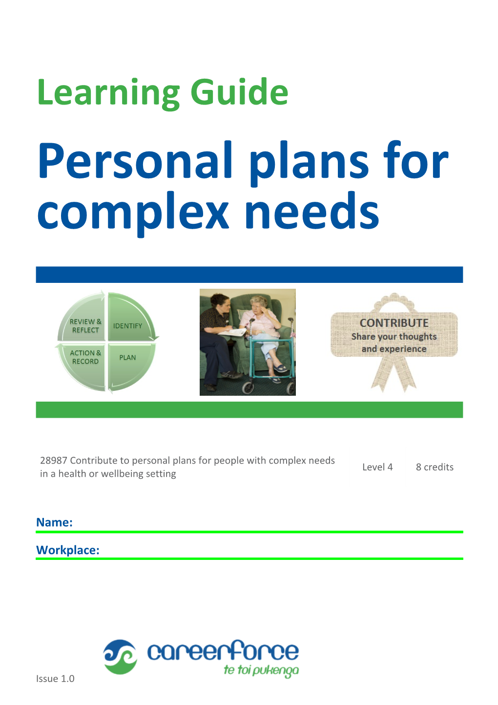 Personal Plans for Complex Needs s1