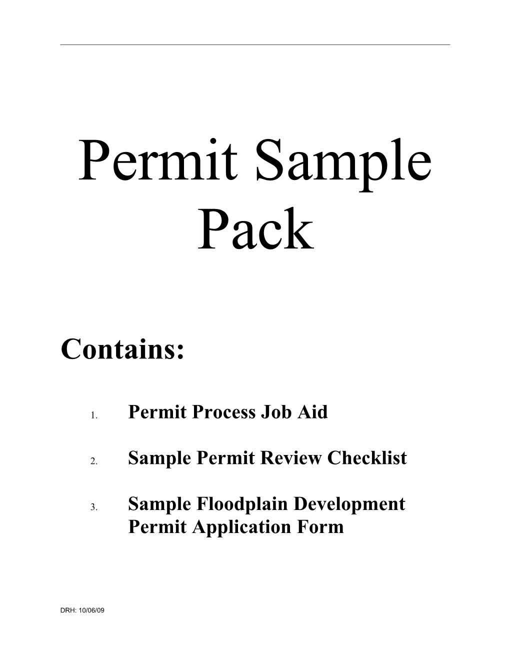 1. Permit Process Job Aid