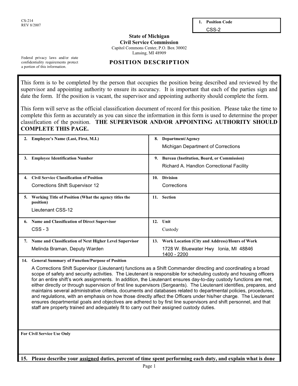 CS-214 Position Description Form s43