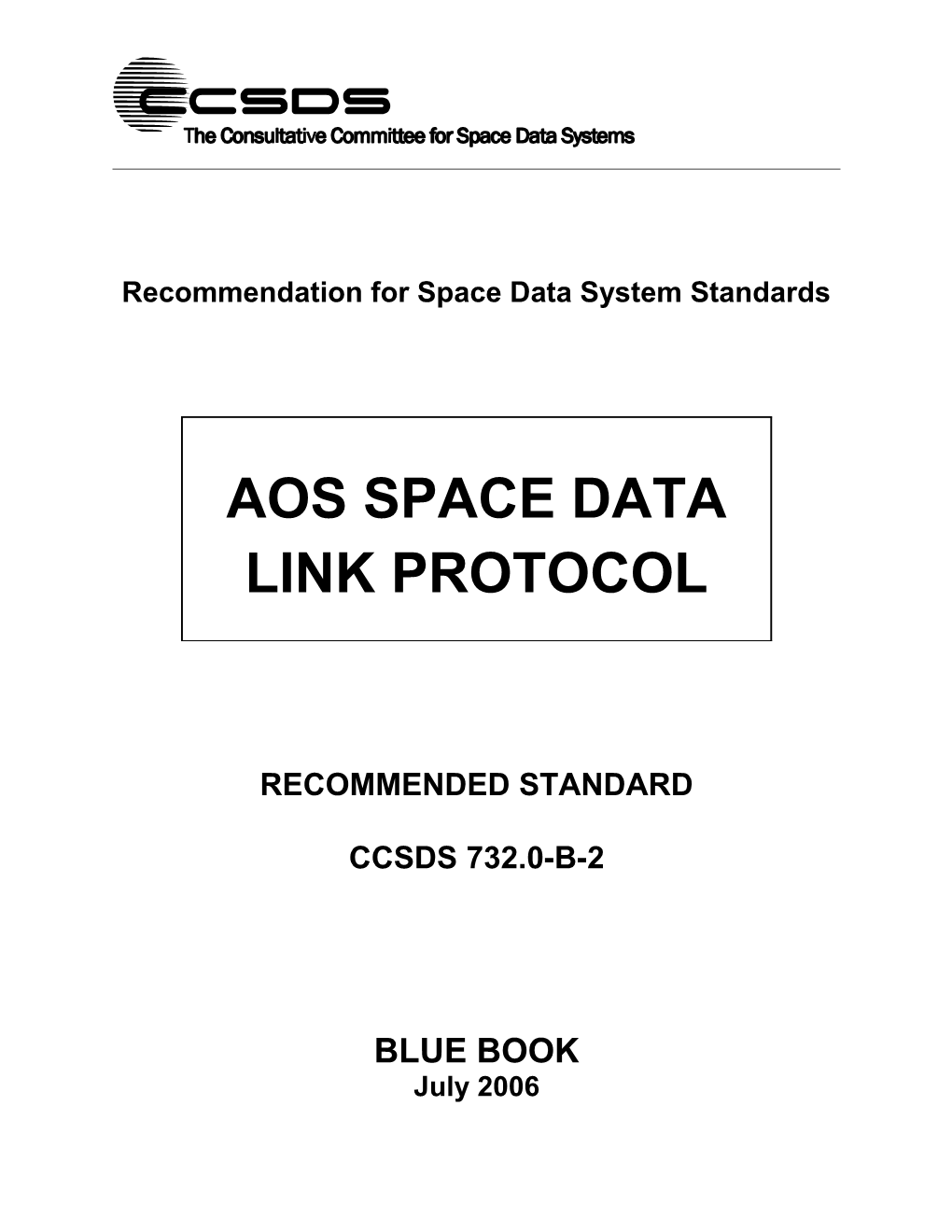 AOS Space Data Link Protocol