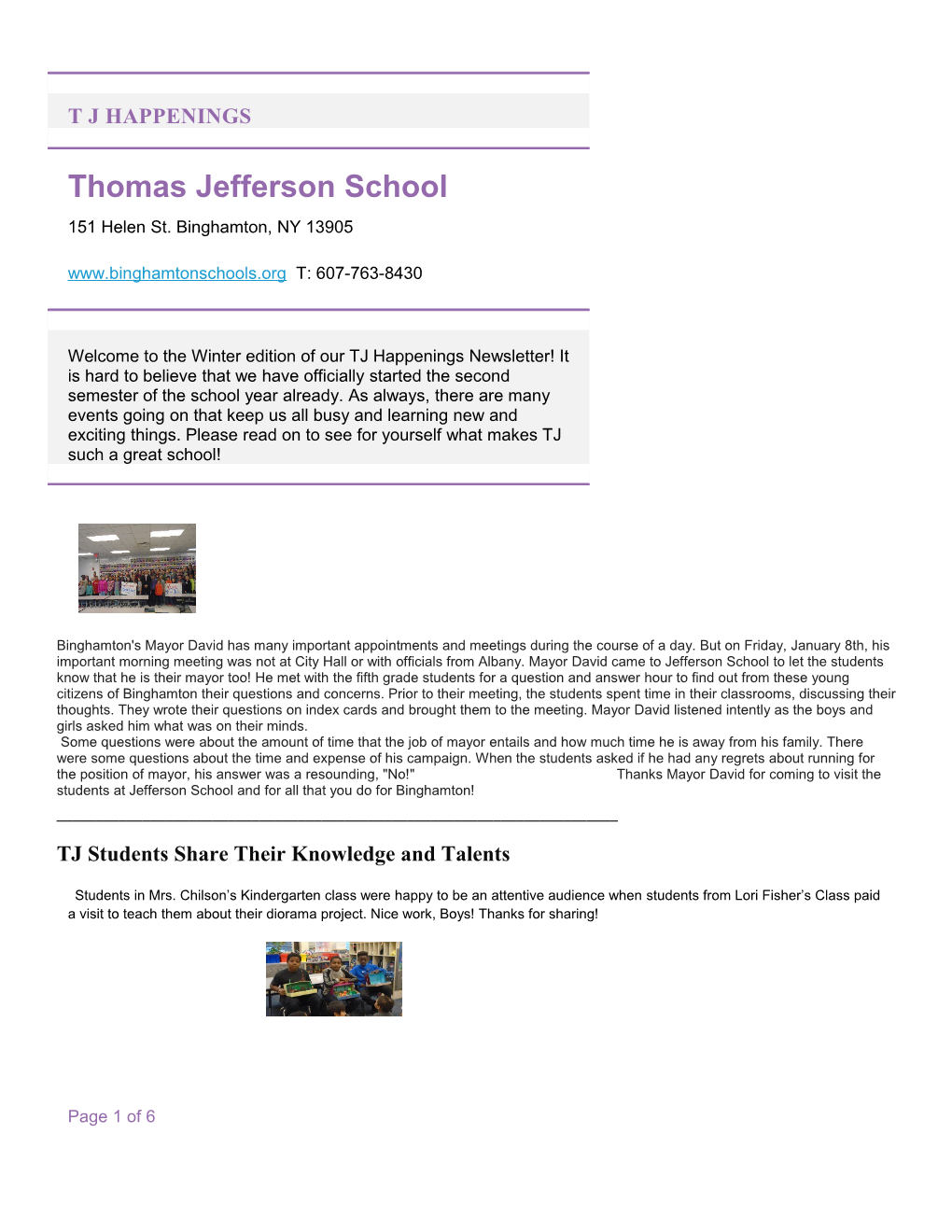 Thomas Jefferson School